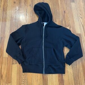 Champion Reverse Weave Full Zip Hoodie Black Medium